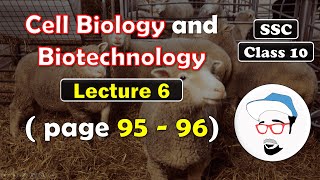 Cell Biology and Biotechnology Lecture 6  Class 10 SSC  Dolly the clones Sheep Bioremediation [upl. by Tohcnarf]