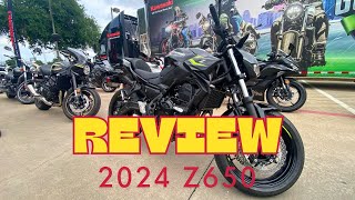 2024 Kawasaki Z650 Review [upl. by Negam668]