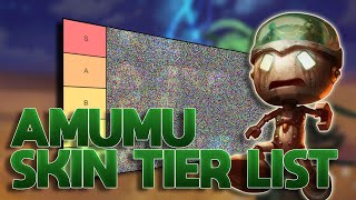 TIER LIST DAS SKINS DO AMUMU MUITO CHORO [upl. by Angil]