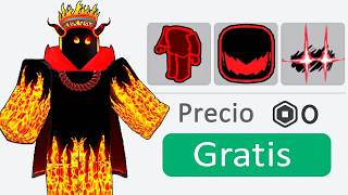 👉 CONSIGUE 100 RED ITEMS GRATIS ✅  ROBLOX 2024 [upl. by Ilke604]