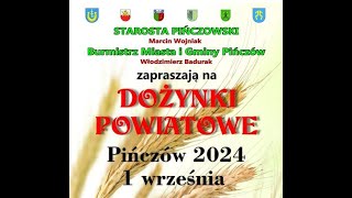 DOZYNKI POWIATOWE w PINCZOWIE 1 09 2024 [upl. by Luba]