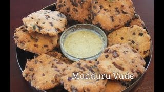 Quick and easy Maddur Vada recipe [upl. by Ycniuq748]