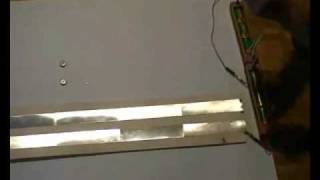 Magnetic railway  physics experiment [upl. by Nunnery]