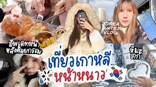 เที่ยวเกาหลีหน้าหนาว หิมะตก อุณหภูมิติดลบ Korea Vlog อัพเดตหน้าใหม่หลังแก้จมูก ตะลุยกิน Nonnycom [upl. by Aroel]