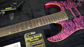 Ibanez Premium RG870 QMZ HVV Guitar Demo [upl. by Asira845]