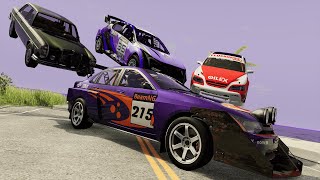 Street racing crashes  BeamNg Drive  CrashChen [upl. by Cicero]