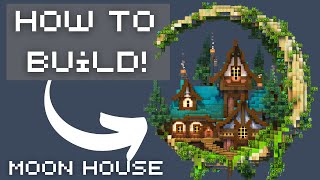 How To Build a House on the Moon in Minecraft Tutorial [upl. by Pasahow269]