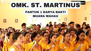 Kasih  Koor OMK st Martinus SP 1 Karya Bhakti  Romo Hadrianus Tedjoworo [upl. by Baptist]