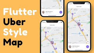 Flutter Google Map With Live Location Tracking [upl. by Pasho]