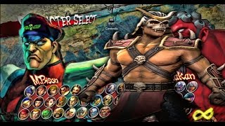 Shao Kahn vs The Street fighter Universe [upl. by Ahsek]