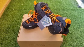 Salewa Mountain Trainer 2 Mid GTX Unboxing [upl. by Balliett]