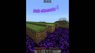 Which time take by all minecraft shovel to break 50 dirt blocks [upl. by Chrissy470]