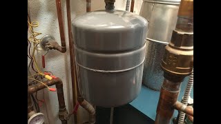 Checking Your Residential Boiler Part 2 Expansion Tanks [upl. by Ecerehs]