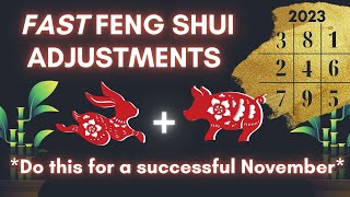 November 2023 Feng Shui Analysis With Flying Star and Cures [upl. by Blake]