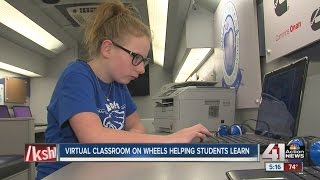 Classroom on wheels helping students learn [upl. by Jerald179]