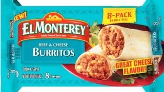 El Monterey Beef And Cheese Burritos [upl. by Gnidleif510]