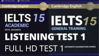 Cambridge 15 Listening Test 1 [upl. by Nari]