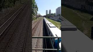 Tren RC01 parte rumbo a Once desde est Caballito FCDFS 13112024train railway fco rail [upl. by Octavla246]