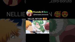 NELLIEL RETURN TYBW Episode 32 Bleach Thousand Year Blood War love anime bleach ichigo [upl. by Esidnak]