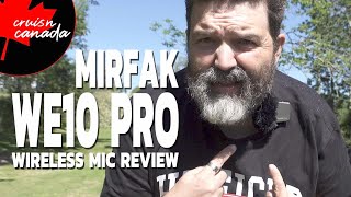 Moza Mirfak WE10 Pro Wireless Mic Unboxing Test and Review [upl. by Clea]