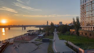 4k Novosibirsk Russia one of the biggest cities in Russia travel russia siberia [upl. by Esilegna]