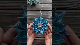 Christmas Snowflake 2024 DIY Christmas Crafts [upl. by Oinesra]