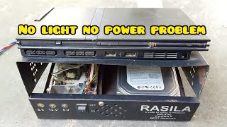 ps2 no light no power problem  rasila combo ps2 power problem [upl. by Nonnel]