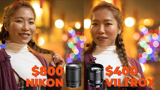 Best Value Nikon Z lens  Viltrox 85mm f18 Review [upl. by Ahsoem]