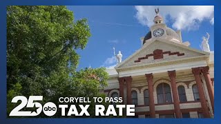 Crunch time for Coryell County commissioners to pass proposed tax rate [upl. by Yneffit]