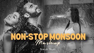 NonStop Monsoon Bollywood Mashup 2024  Monsoon Songs  Rainy long drive songs Arijit Singh Mashup [upl. by Lalittah639]