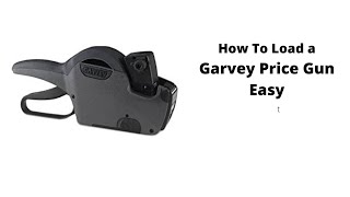 How To Load A Garvey Price Gun Easy [upl. by Enaujed49]