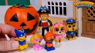 Paw Patrol Haunted House for Halloween [upl. by Nirol]