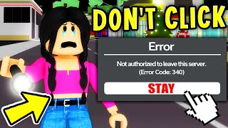 The SCARIEST ERRORS on ROBLOX BROOKHAVEN [upl. by Novla]