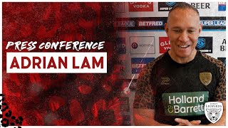 Adrian Lam  Castleford Tigers  Pre Match Press Conference [upl. by Rebliw]