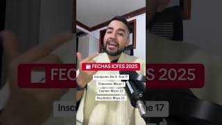 Fechas ICFES 2025 🗓️ clasesconjuan ICFES [upl. by Pippo923]