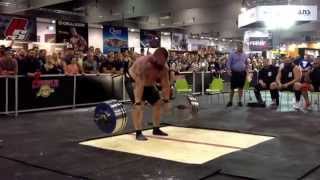 Eddie Hall strongman 420kg deadlift at Arnold Classic Australia 2015 [upl. by Lemrahc792]