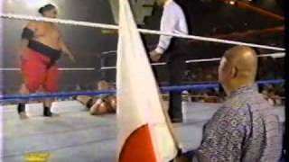 Yokozuna vs David Thornberg [upl. by Ahsonek]