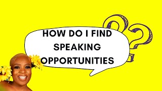 S02E314  How can I find speaking opportunities [upl. by Lichter]