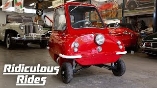 Peel P50  The Worlds Smallest Car  RIDICULOUS RIDES [upl. by Eiffe]