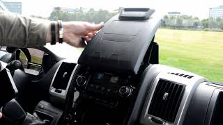 Fiat Ducato Tablet Holder  DrivingDutchman [upl. by Dinsdale]