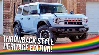 2023 Ford Bronco Heritage Review CampedUp Throwback Better Than Wrangler [upl. by Mcgurn]