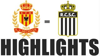 KV Mechelen vs Charleroi 52 Highlights  Pro League 202425 [upl. by Thirion]