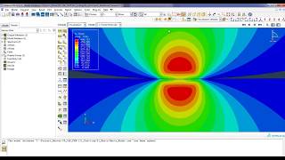 Hertz Contact Simulation using Abaqus  FEA  CAE [upl. by Branham]