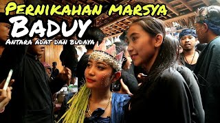 UNIKNYA PERNIKAHAN DI SUKU BADUY  PERNIKAHAN MARSYA BADUY FULL [upl. by Emery]