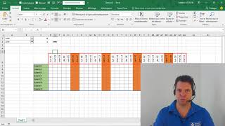 Créer un calendrier automatique dans Excel 📆 [upl. by Kellia]