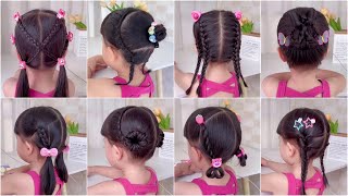 Easy Hair Hacks  Creative Plaited and Twisted Hairstyles  Step by Step Tutorial [upl. by Fotzsyzrk116]