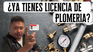 👉¿Ya tIenes Licencia De plomero plomería en Estados Unidos [upl. by Almeeta170]