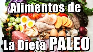 Alimentos de la dieta Paleo [upl. by Rezal]