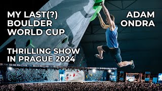 My LAST Boulder World Cup  Adam Ondra [upl. by Hillel]