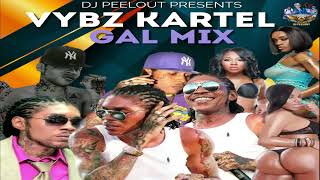 VYBZ KARTEL GAL MIX 2024  VYBZ KARTEL DANCEHALL GYAL SONGS  GAZA GIRLS 8765765245 [upl. by Nnairahs]